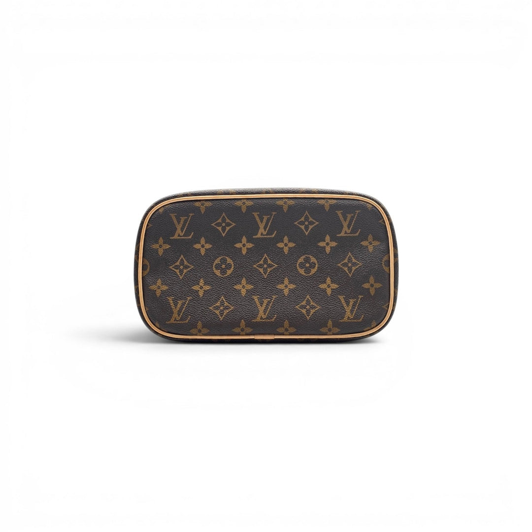 Louis Vuitton Nice BB Vanity Case Handbag in Brown LV Monogram