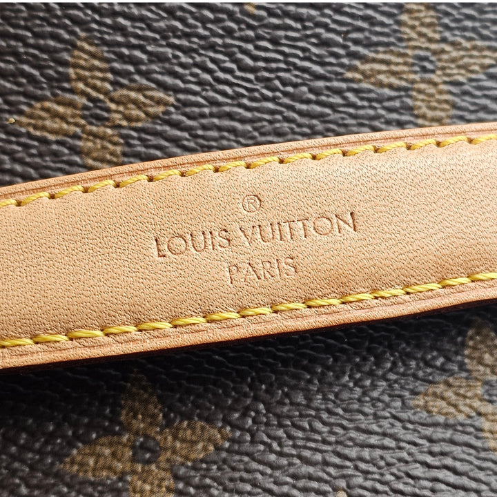 Louis Vuitton Nice Mini Vanity Case Monogram Canvas Beauty Bag Brown - Preowned