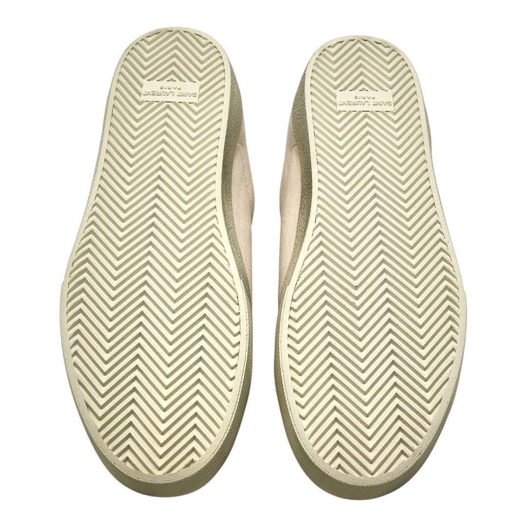 Saint Laurent Court Classic SL/06 Sneakers White EU 45 US 12 - New $785
