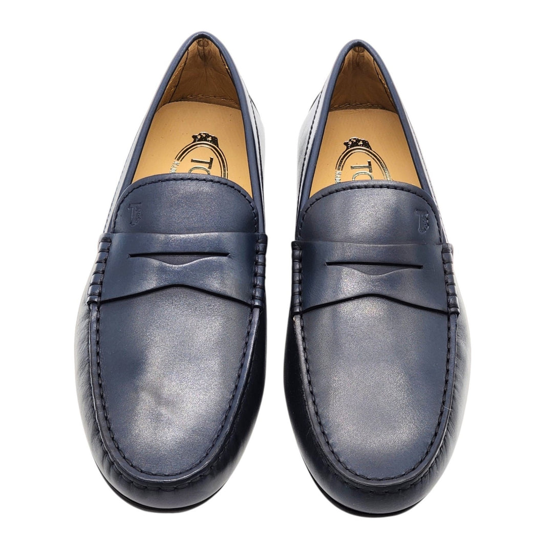 Tod’s Gommino Penny Driving Men's Leather Loafers Blue UK 6 US 7.5
