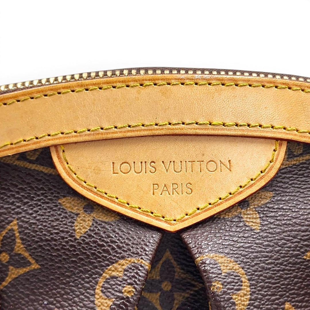 Louis Vuitton Monogram Canvas Tivoli PM Satchel Top Handle Bag