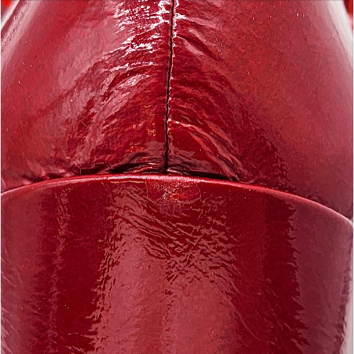 Christian Louboutin Miss Jane Patent Leather Pumps Red EU 36.5 US 6 - New $945