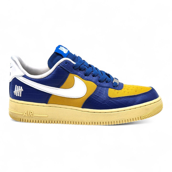 Nike Undefeated AF1 Low SP 5 On It DM8462-400 Leather Sneakers Blue 9.5