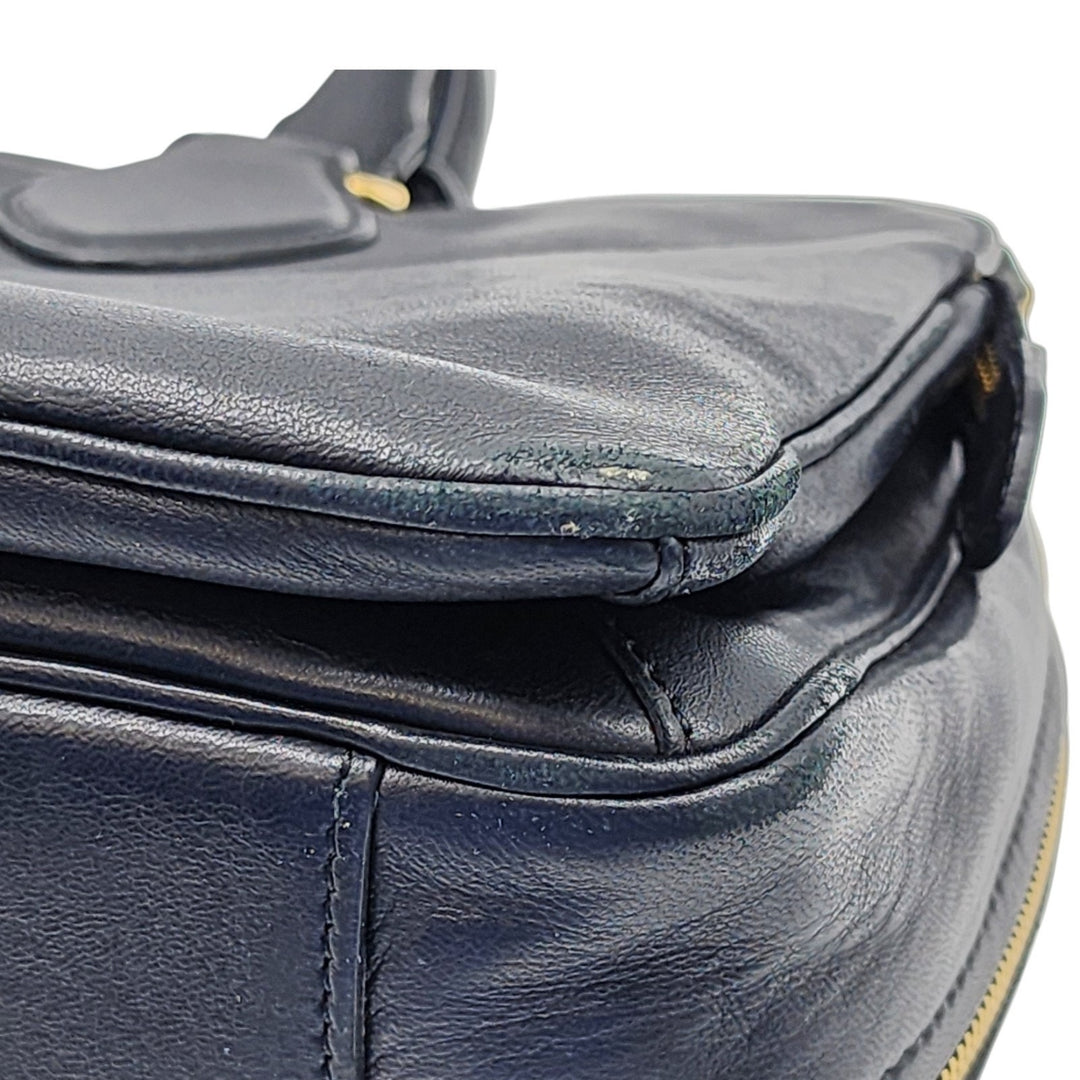 Celine Phoebe Triptyque Leather Shoulder Bag Satchel Black - New $3800