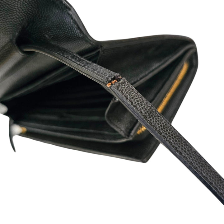 Tom Ford Aube Black Leather Crossbody Clutch Wallet Bag Black - $1800
