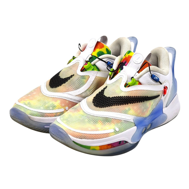 Nike Adapt BB 2.0 Tie-Dye BQ5397-100 Mesh Sneaker Multicolor US 10
