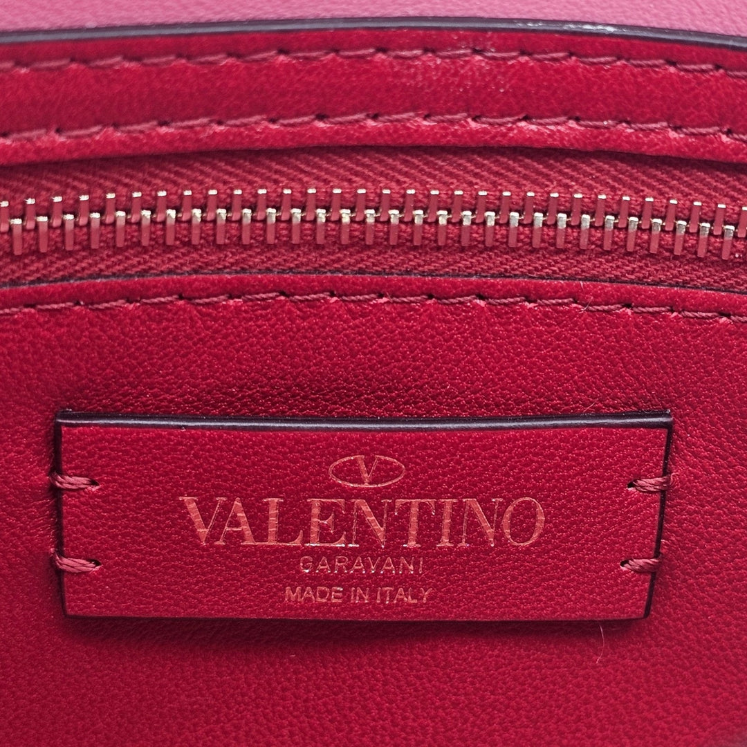 Valentino Garavani Rockstud Spike Medium Pink Leather Shoulder Bag NWOT $3500