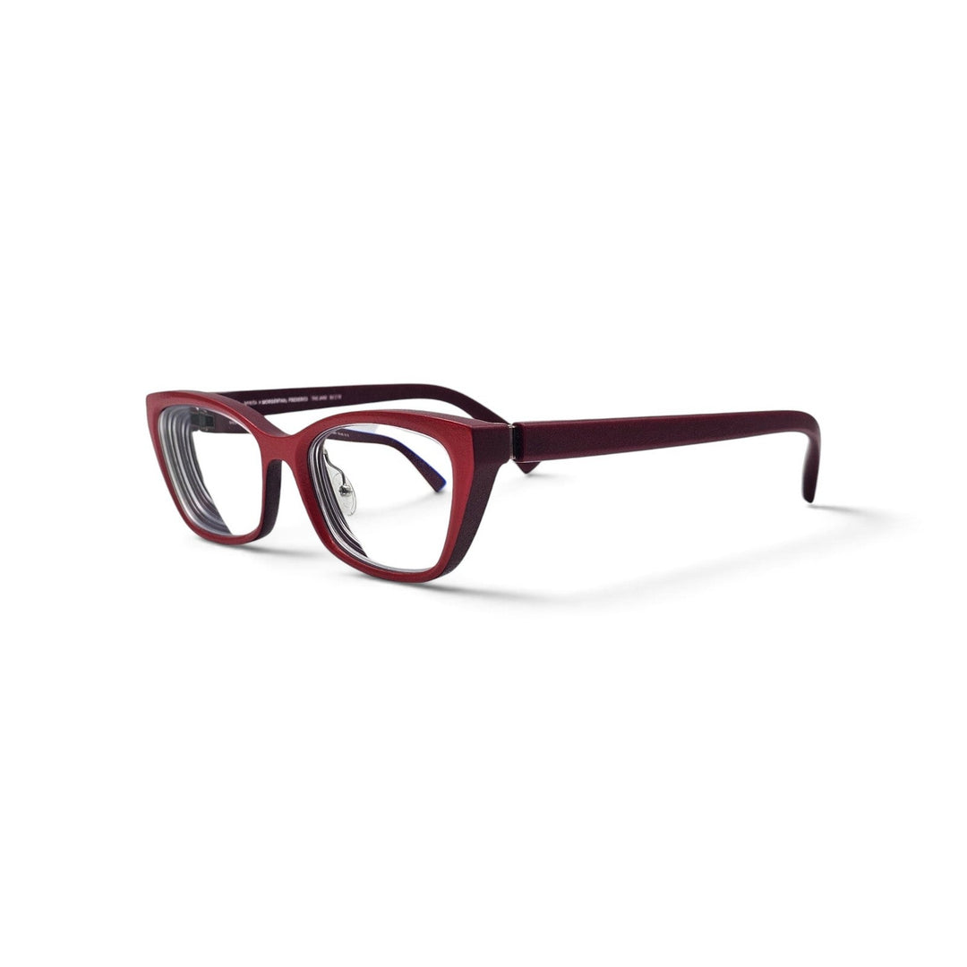MYKITA x Morgenthal Frederics The Jane 362 Red Eyeglasses 52-18-145 - NWB $1495