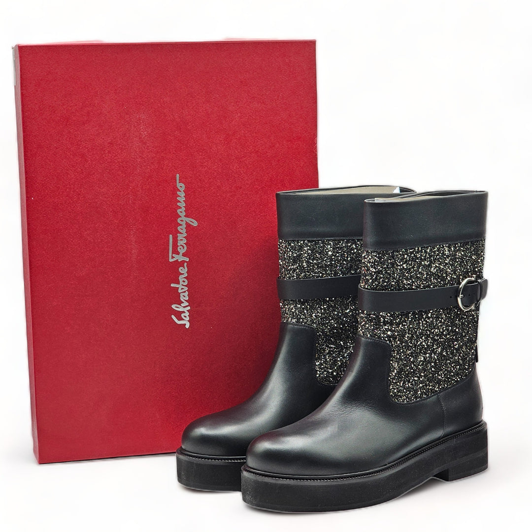 Salvatore ferragamo biker boots online