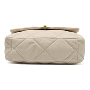 Chanel 19 Large Quilted Lambskin Leather Shoulder Bag