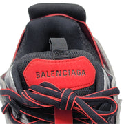 Balenciaga Track Trainers Silver Black Red