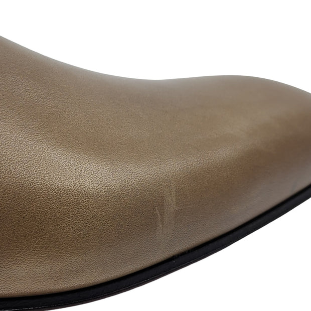 Christian Louboutin Dandelion Calf Leather Loafers in Tan Brown 42.5