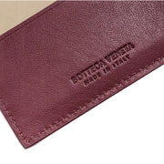 Bottega Veneta Nappa Maxi Intrecciato Bi-Fold Wallet Barolo