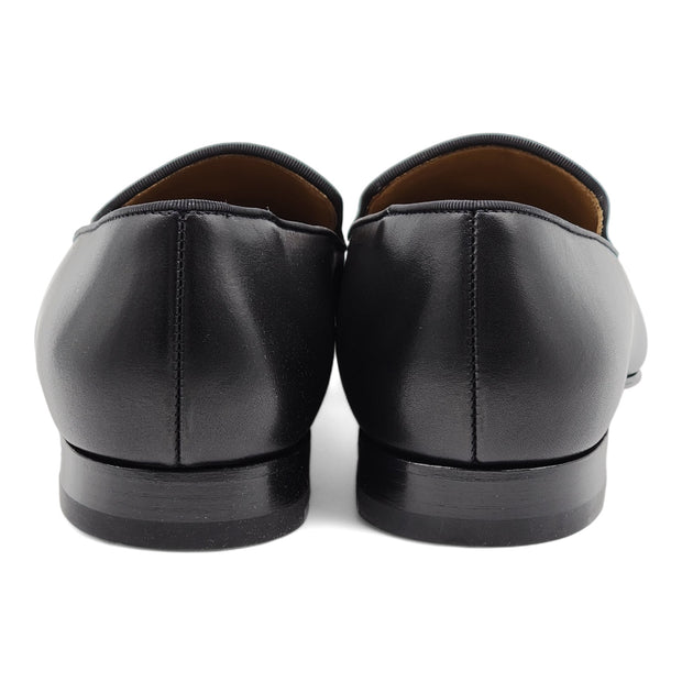 Christian Louboutin Dandelion Tassel Tuxedo Leather Loafers in Black 42