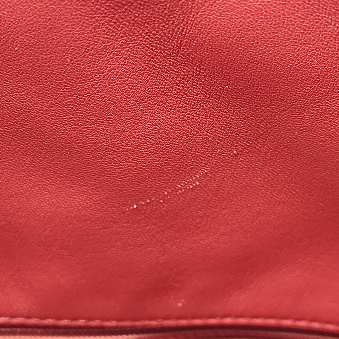 Chanel Urban Delight Quilted Leather Chain Tote in Red