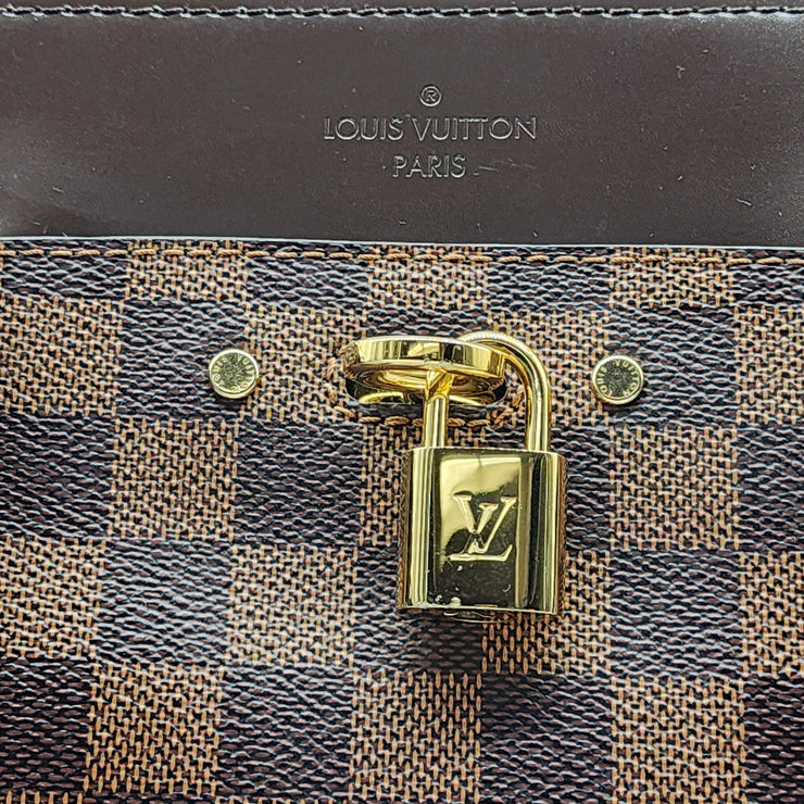 Louis Vuitton Damier Ebene Rivoli MM Satchel