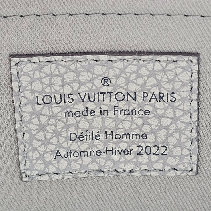 Louis Vuitton Monogram Taurillon 'Climbing' Mini Soft Trunk in Gray