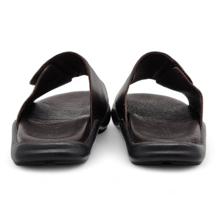 Zegna Slides - Leather - Brown 12