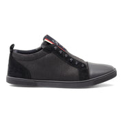 Christian Louboutin F.A.V Fique A Vontade Sneakers - Mesh and Leather - Black - 45.5