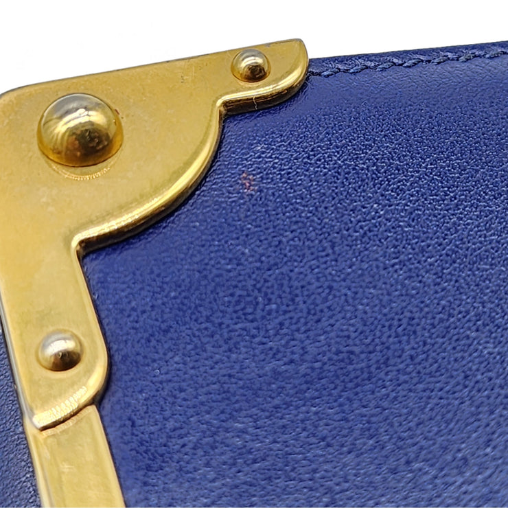 Prada Cahier Crossbody Bag in Blue