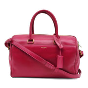 Saint Laurent Duffle Shoulder Bag in Pink