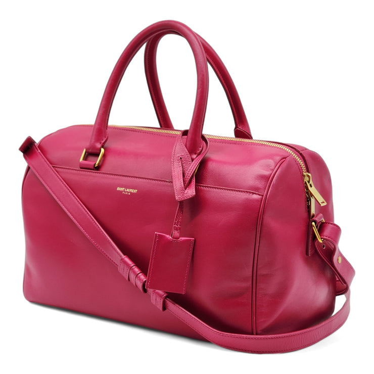 Saint Laurent Duffle Shoulder Bag in Pink