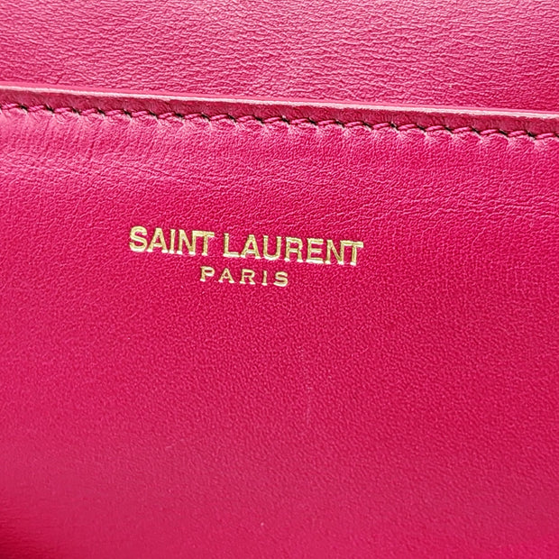 Saint Laurent Duffle Shoulder Bag in Pink