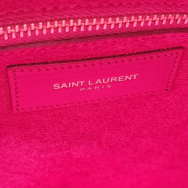 Saint Laurent Duffle Shoulder Bag in Pink