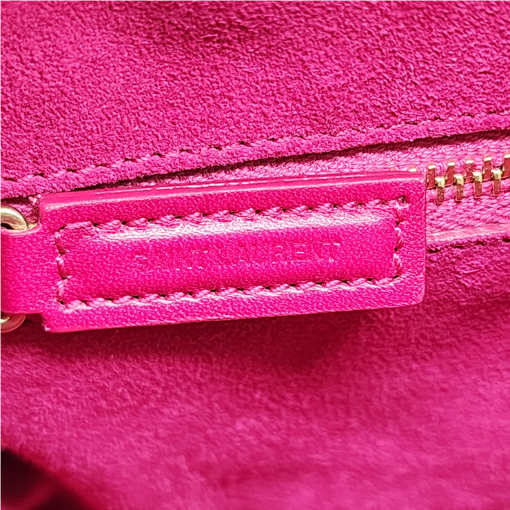 Saint Laurent Duffle Shoulder Bag in Pink