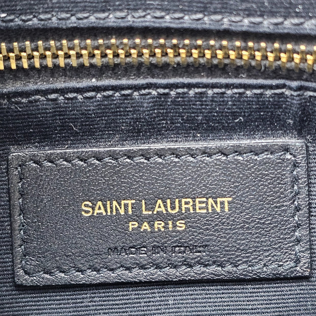 Saint Laurent Loulou Medium Shoulder Bag in Ivory