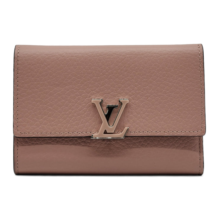 Louis Vuitton Capucines Compact Wallet M82361 in Pink