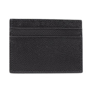 Burberry Leather Cardholder Wallet in Black