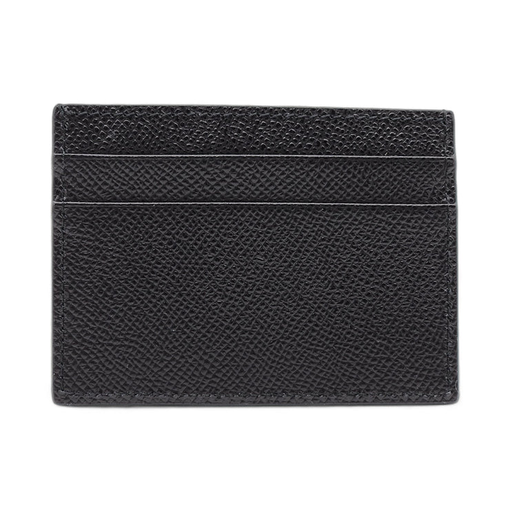 Burberry Leather Cardholder Wallet in Black