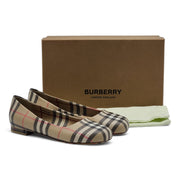 Burberry Women's Joy Vintage Check Flats in Beige