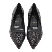 Christian Louboutin Ballalla Ballet Flats - Sequin - Black - 37