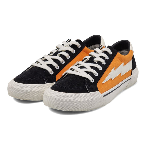 Revenge x Storm Vol. 2 Low Top Sneakers in Orange/Black