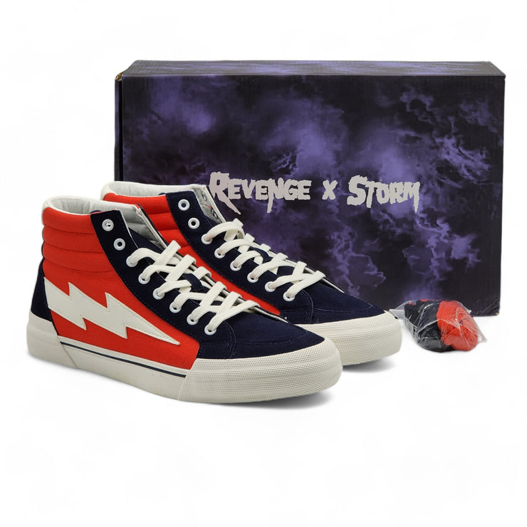 Revenge x Storm Vol. 2 Hi Top Sneakers in Red Navy (US 12)