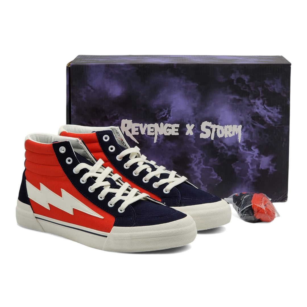 Revenge x Storm Vol. 2 Hi Top Sneakers in Red Navy (US 12) – MAC AND LOU