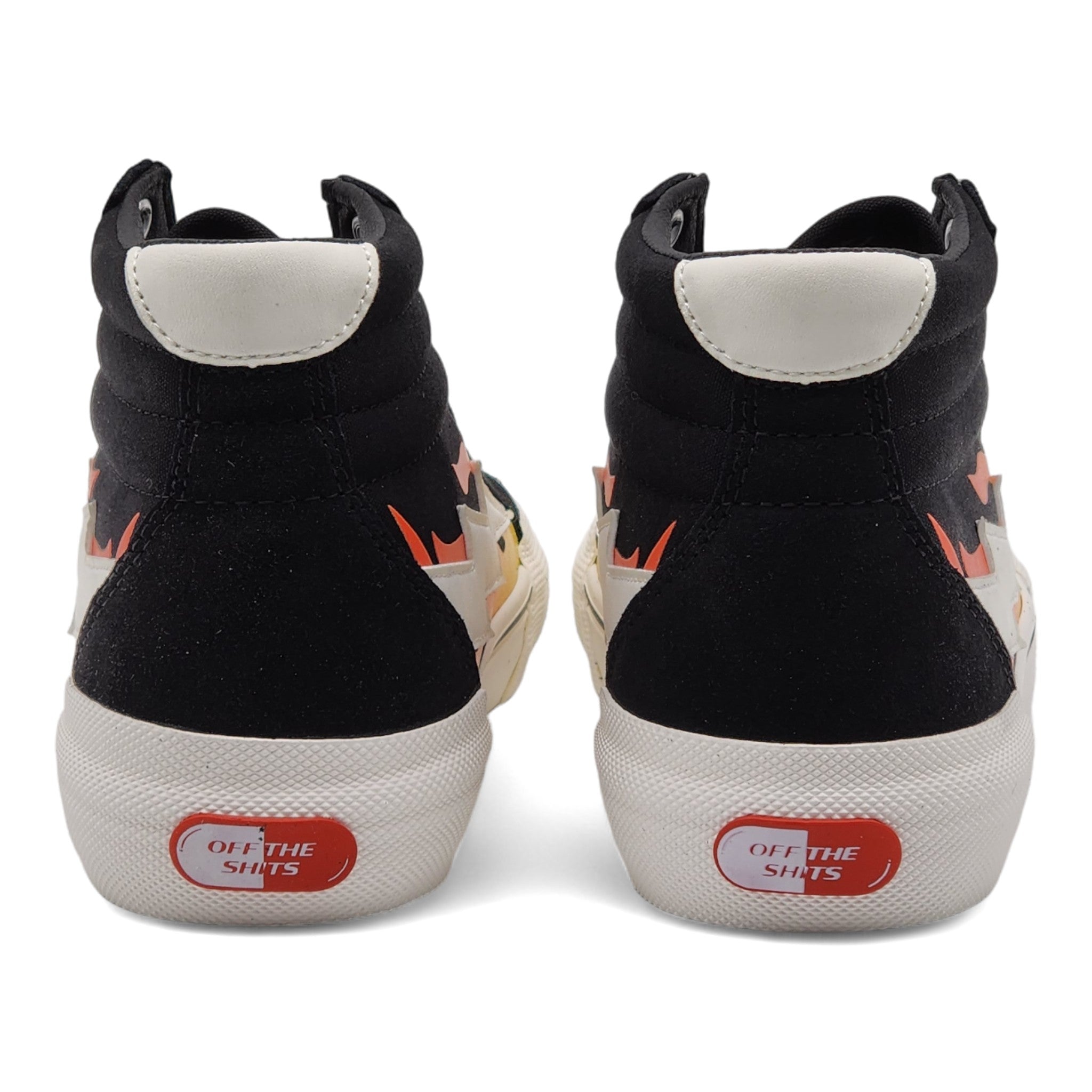 Revenge x Storm Vol. 2 Hi Top Sneakers in Black Flame EU 40 / US 7