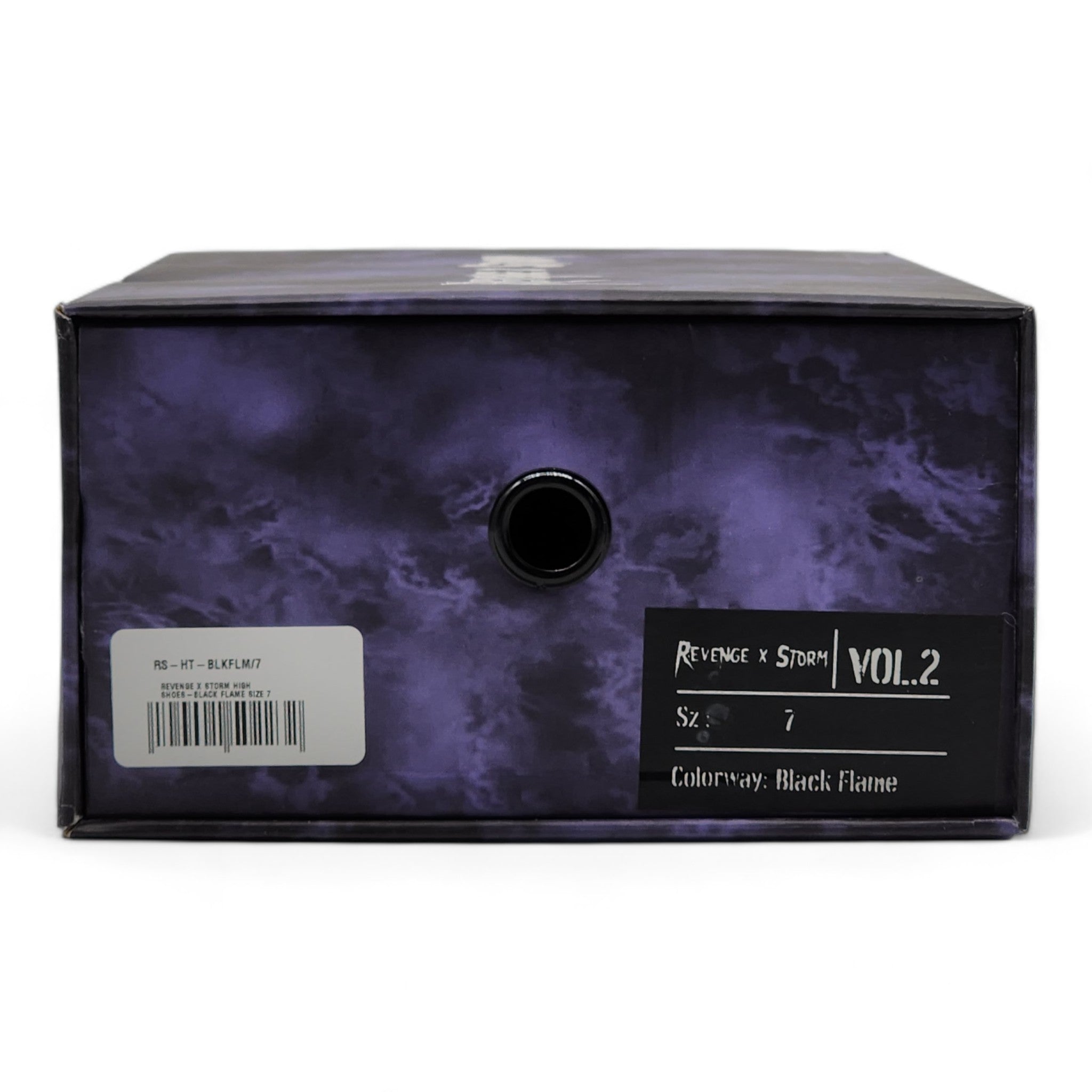 Revenge x Storm Vol. 2 Hi Top Sneakers in Black Flame EU 40 / US 7