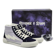 Revenge x Storm Vol. 2 Hi Top Sneakers in Lilac