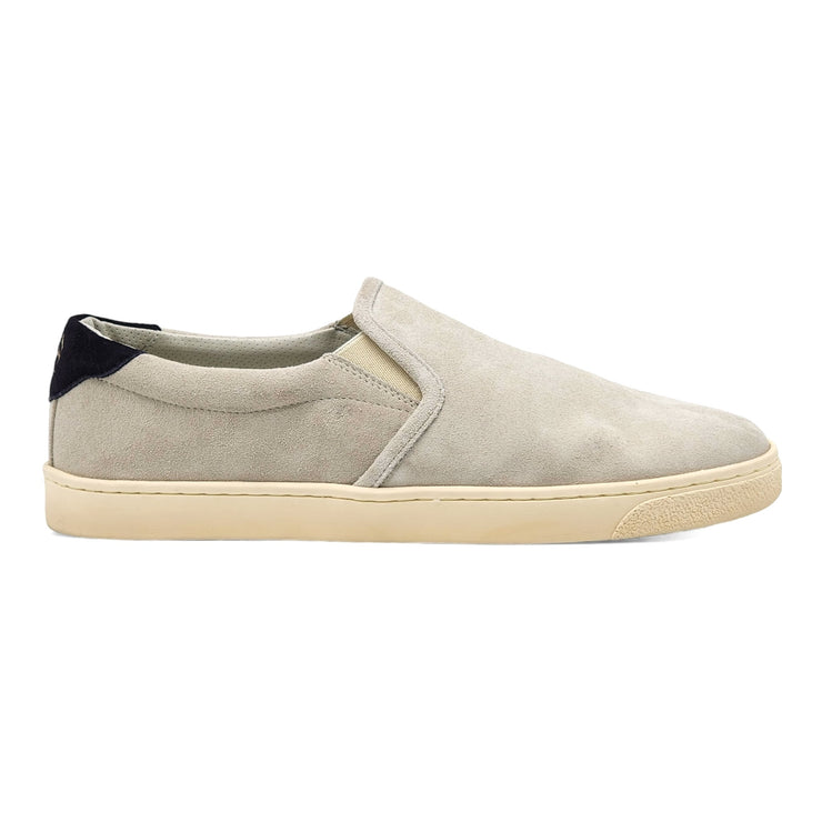 Brunello Cucinelli Men's Slip-On Sneakers - Suede - Gray - 43