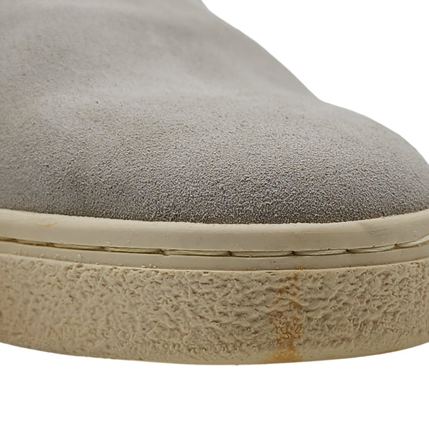 Brunello Cucinelli Men's Slip-On Sneakers - Suede - Gray - 43