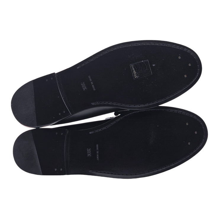 Celine Luco Loafers - Leather - Black - 38.5