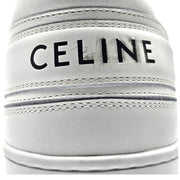 Celine Trainer Low Top Leather Sneakers in White size 44