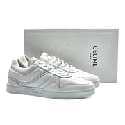 Celine Trainer Low Top Leather Sneakers in White size 44