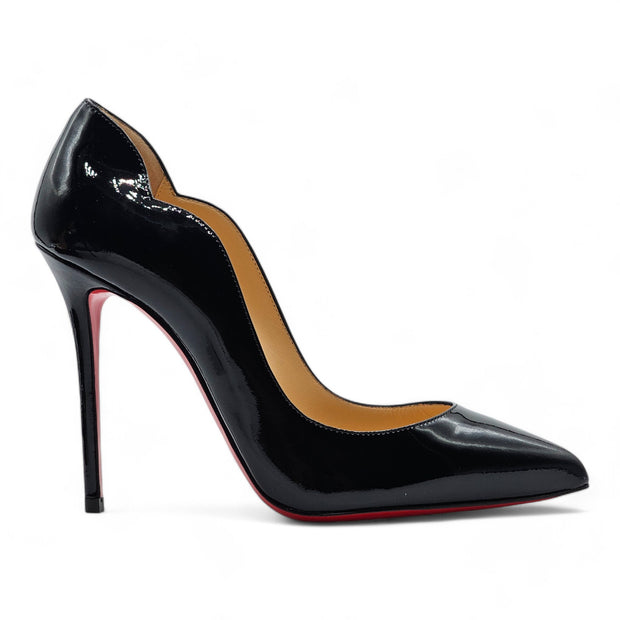 Christian Louboutin Hot Chick Pumps 100mm - Patent Leather - Black