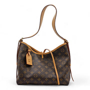 Louis Vuitton CarryAll PM Monogrammed Shoulder Bag M46203 in Brown