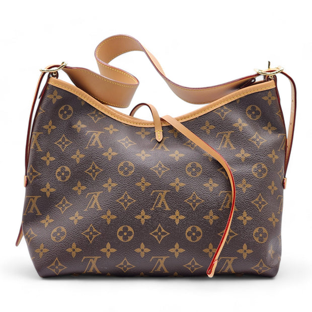 Louis Vuitton CarryAll PM Monogrammed Shoulder Bag M46203 in Brown