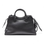 Balenciaga Neo Classic City Leather Top-Handle Bag in Black